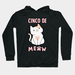 Cinco De Meow -Cute Cat Hoodie